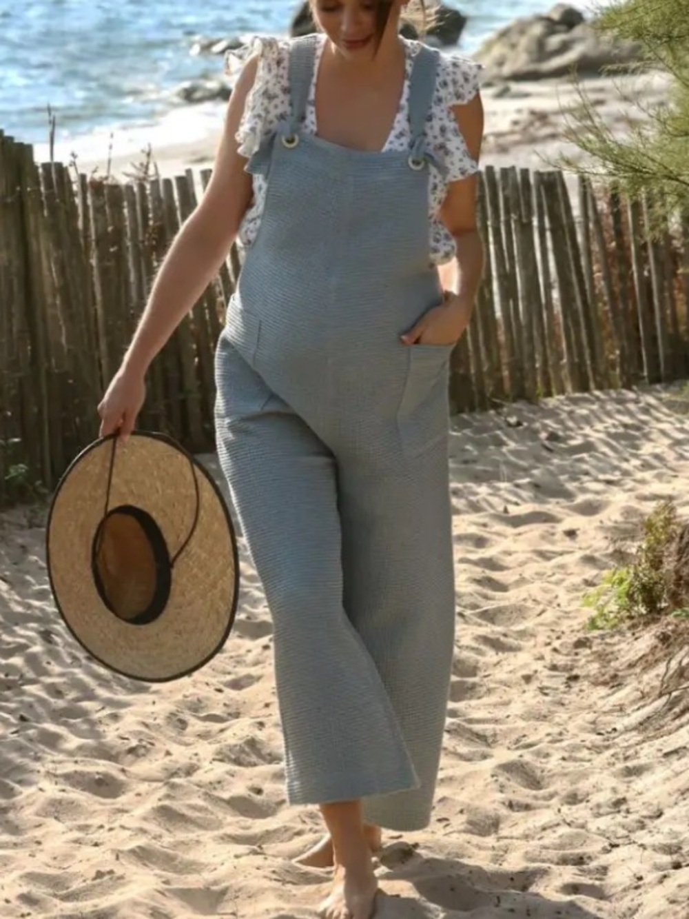 Cache Coeur - Maya Honeycomb Knit Overalls